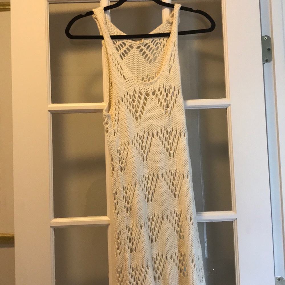 Knit Cream Dress